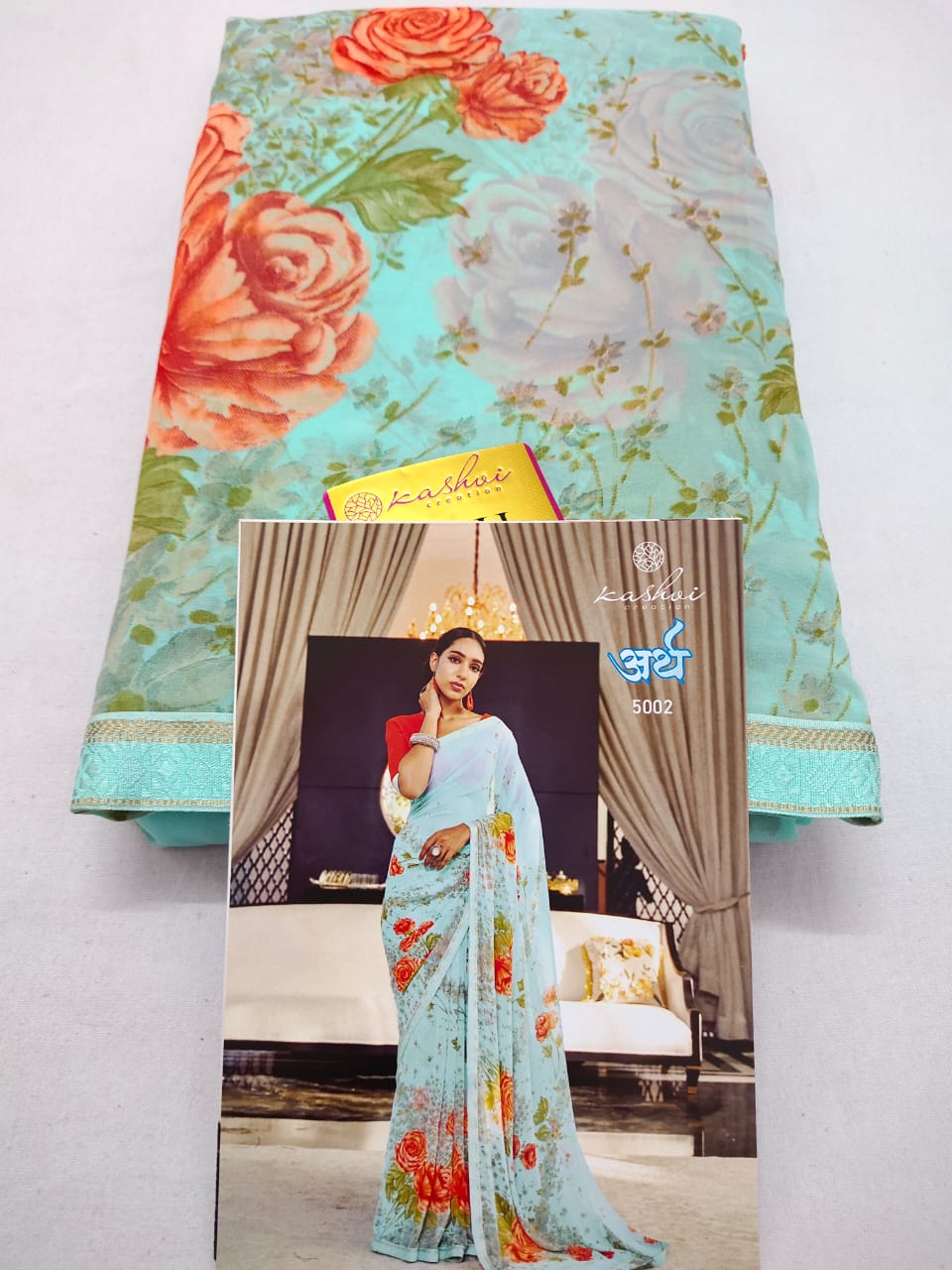 lt kashvi creation arth weightless astonishing print saree catalog