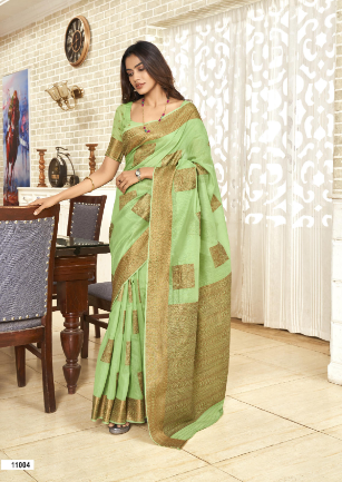 lt revanta creation baanvi cotton regal look saree catalog