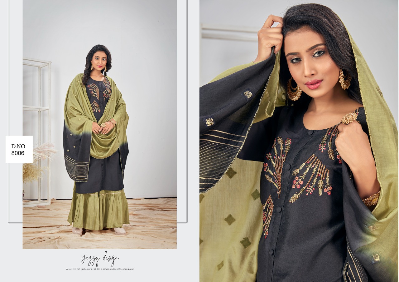 m i textile mili 8 silk new and modern style top bottom with dupatta catalog