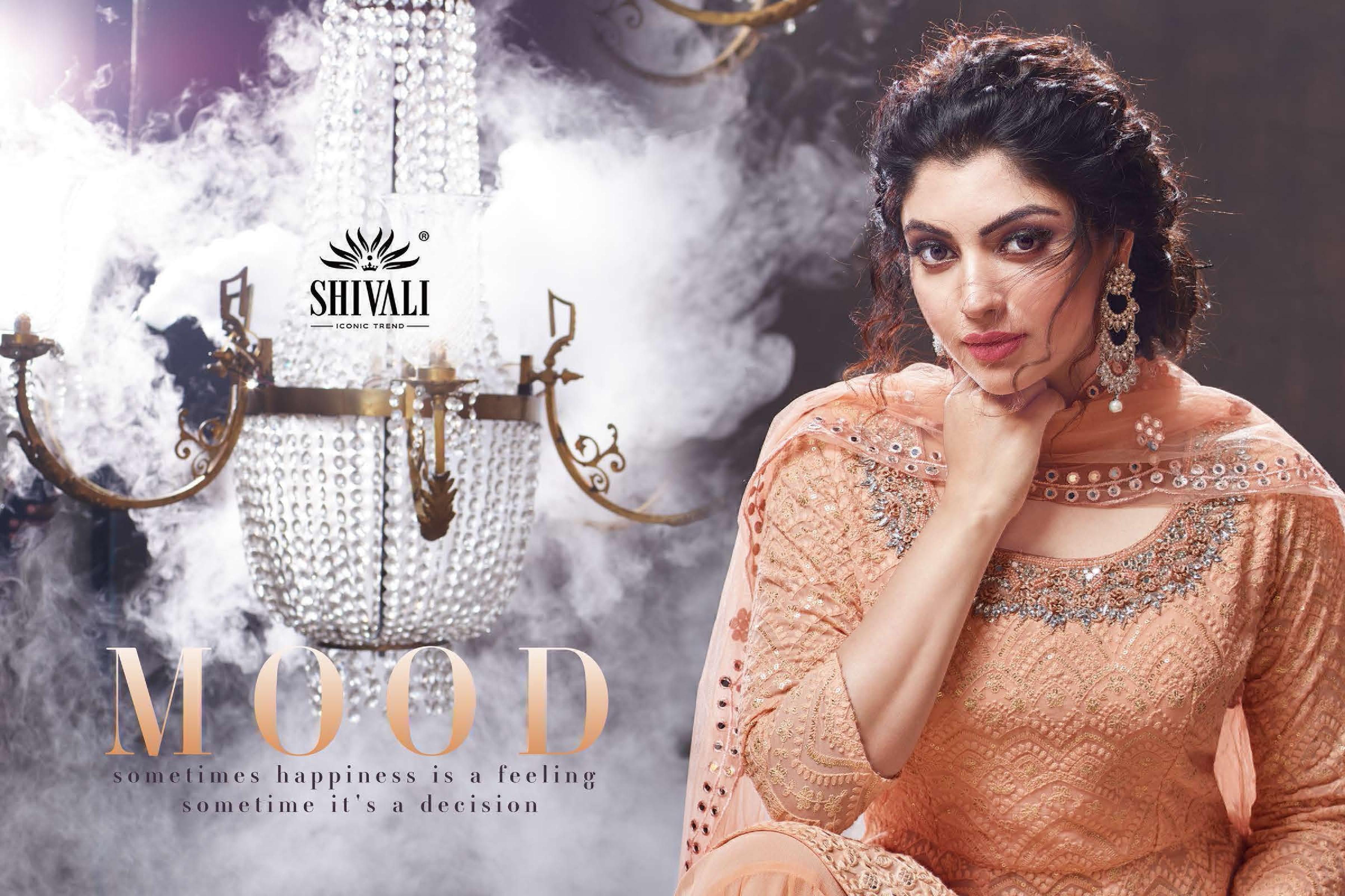 shivali fashion Nooraniyat Georgettes gorgeous look Luckhnawi Gararas catalog