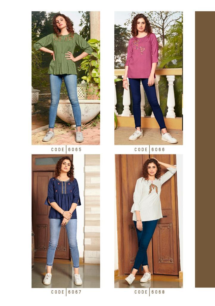 lily and lali melody viscose new and modern style top  catalog