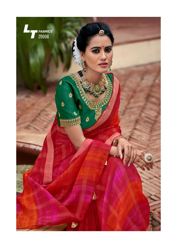 lt fashion shivangi linen astonishing saree catalog