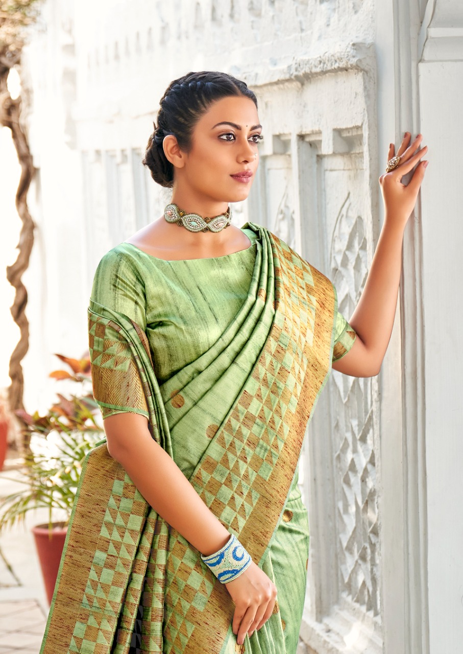 lt revanta creation amrita silk gorgeous look saree catalog