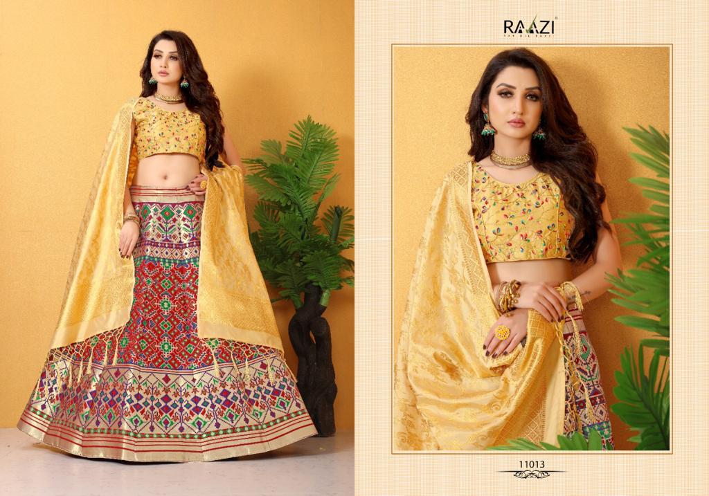 rama fashion raazi Banarasi lehanga jaquard astonishing look lehngha catalog