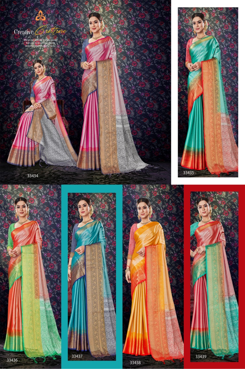 shakunt weaves sks Pure 2120 art silk attractive look saree catalog