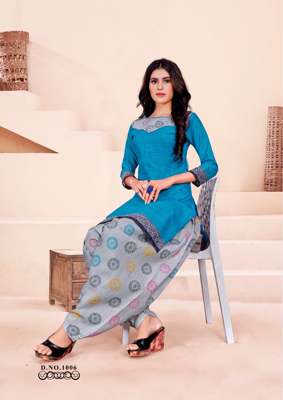 skt product lilly cotton catchy look salwar suit catalog
