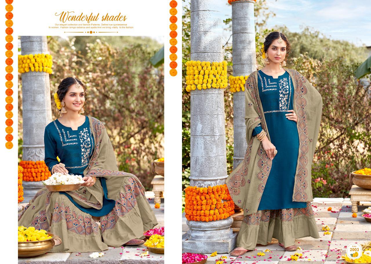 amaaya garments odhni rayon innovative look kurti pant with dupatta catalog