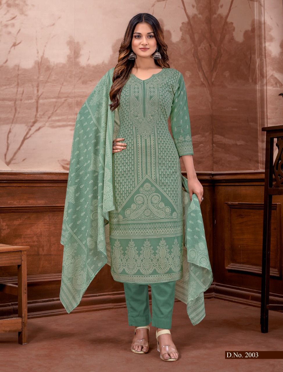 bemitex sonpari 2001 to 2008 cotton digital print gorgeous look salwar suit catalog