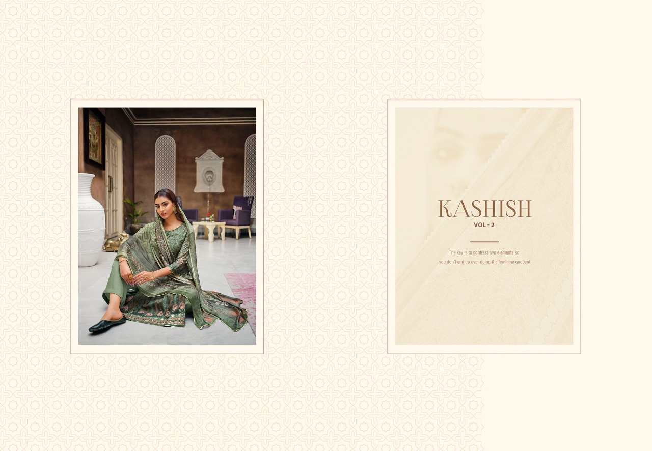 glossy simar simar Kashish Vol 2 viscose muslin gorgeous look salwar suit catalog