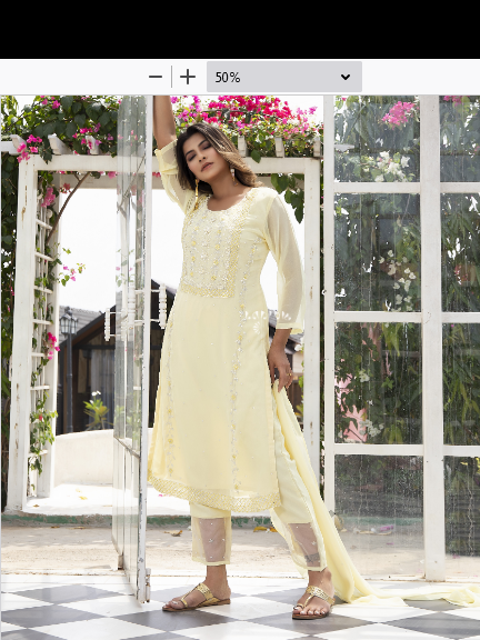 lapink aaina vol 1 chinon and georgette regal look kurti pant with dupatta catalog
