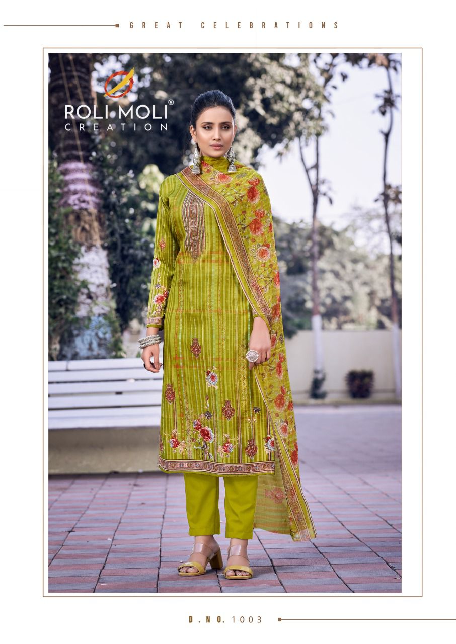 roli moli creation mallika vol 2 indo affordable price salwar suit catalog