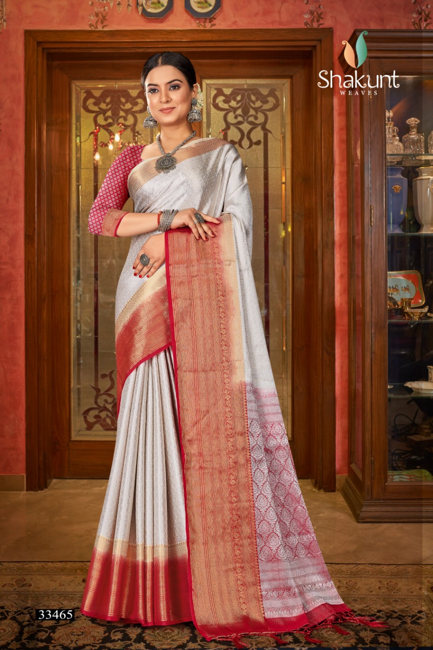 shakunt weaves sks hits art silk graceful look saree catalog