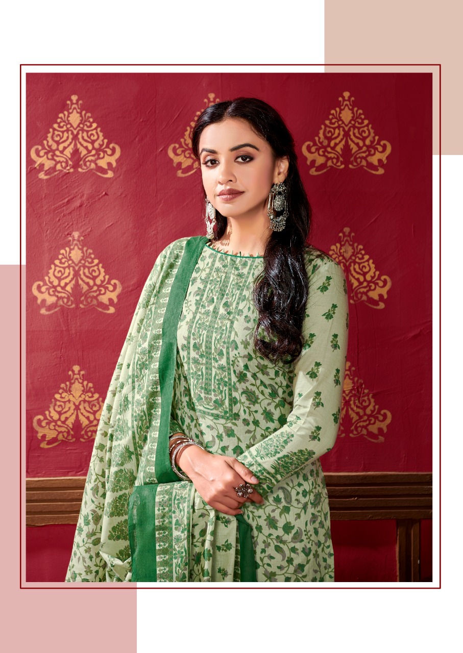 skt product summer collection 2 cotton attrective print salwar suit catalog