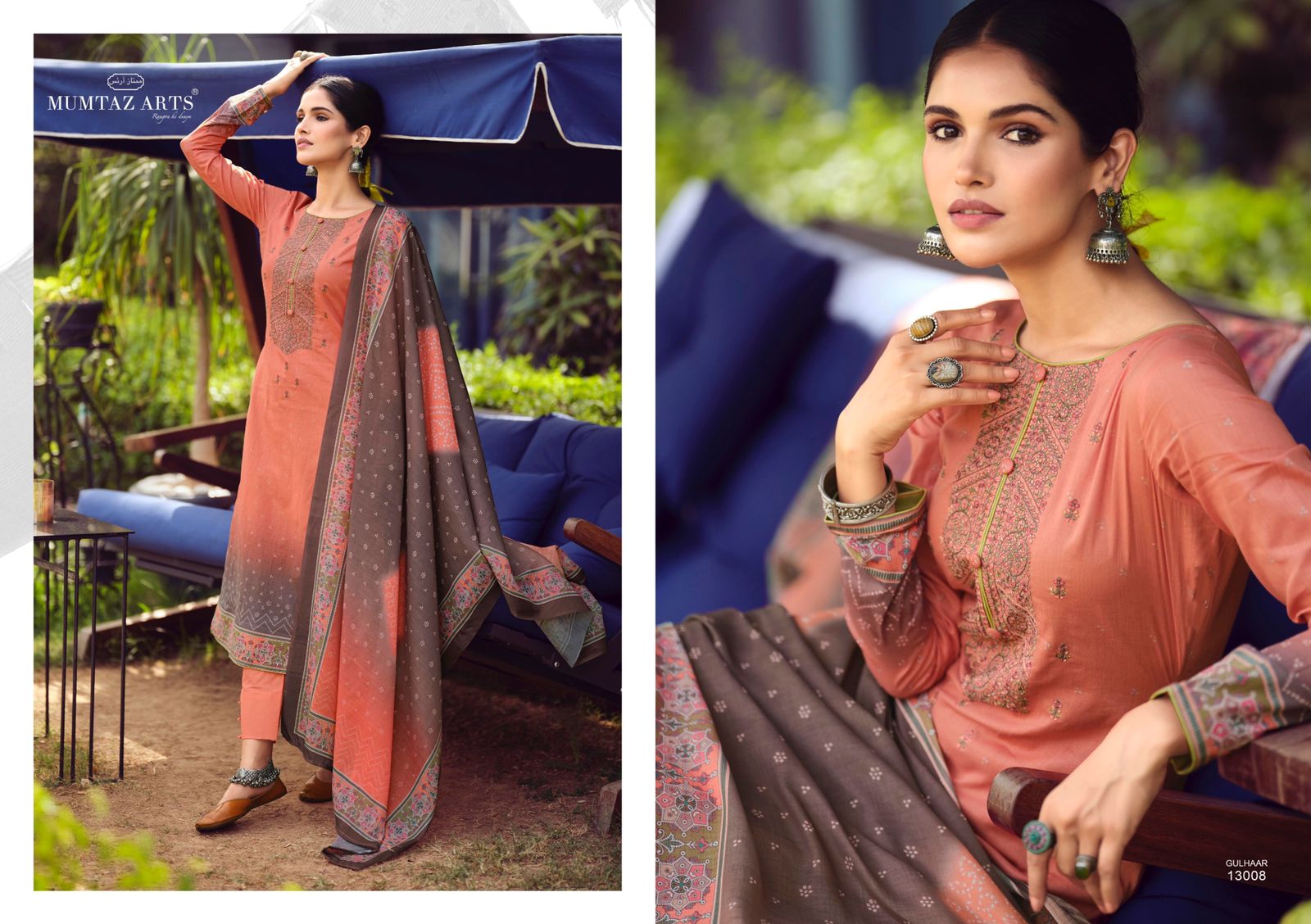 mumtaz art jash e banhani vol 3 gulhaar cotton exclusive print salwar suit catalog