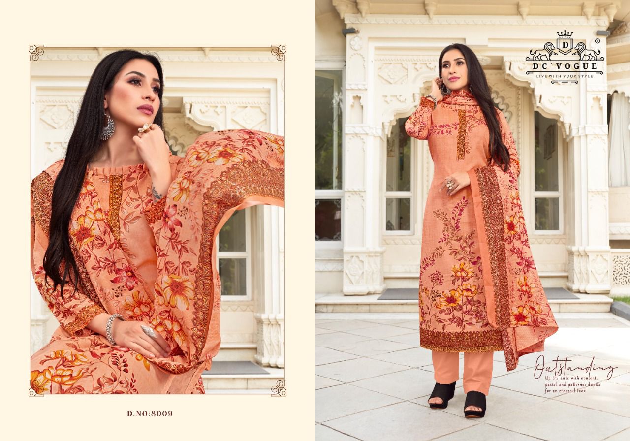 d c vogue janya vol 2 cotton elegant salwar suit catalog