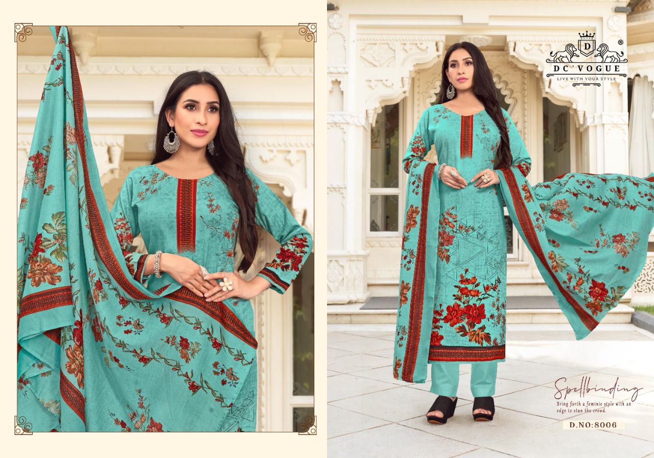 d c vogue janya vol 2 cotton elegant salwar suit catalog