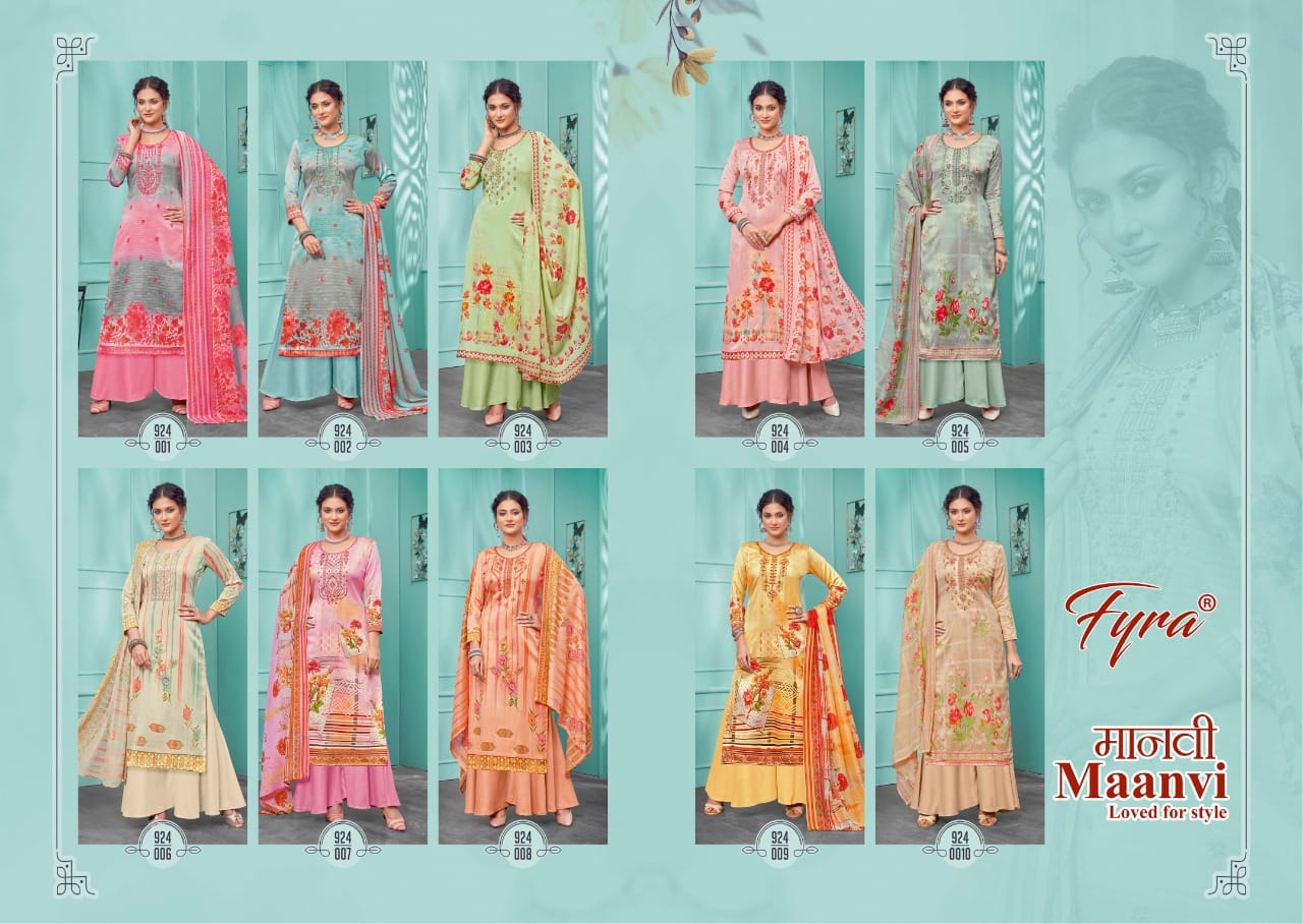 fyra alok suit maanvi zam graceful print salwar suit catalog