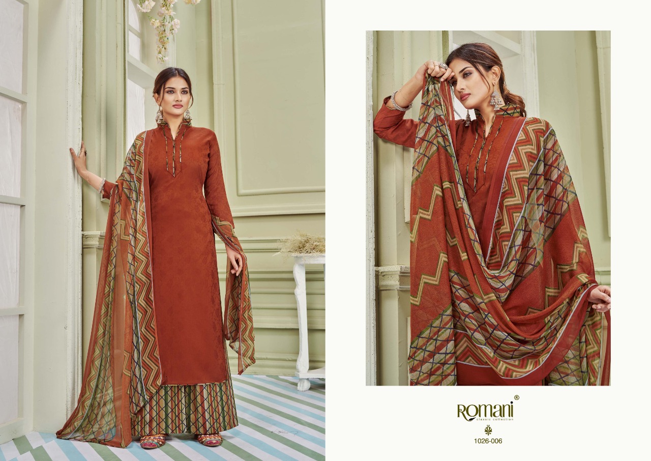 romani didaar cotton astonishing salwar suit catalog