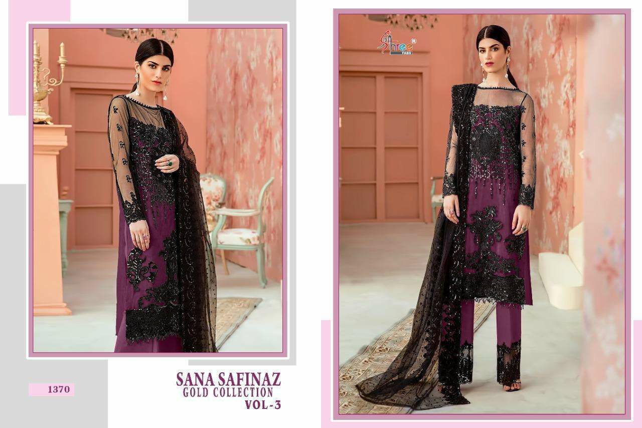 shree fab sana safinaz gold collection vol 3 catchy look salwar suit catalog