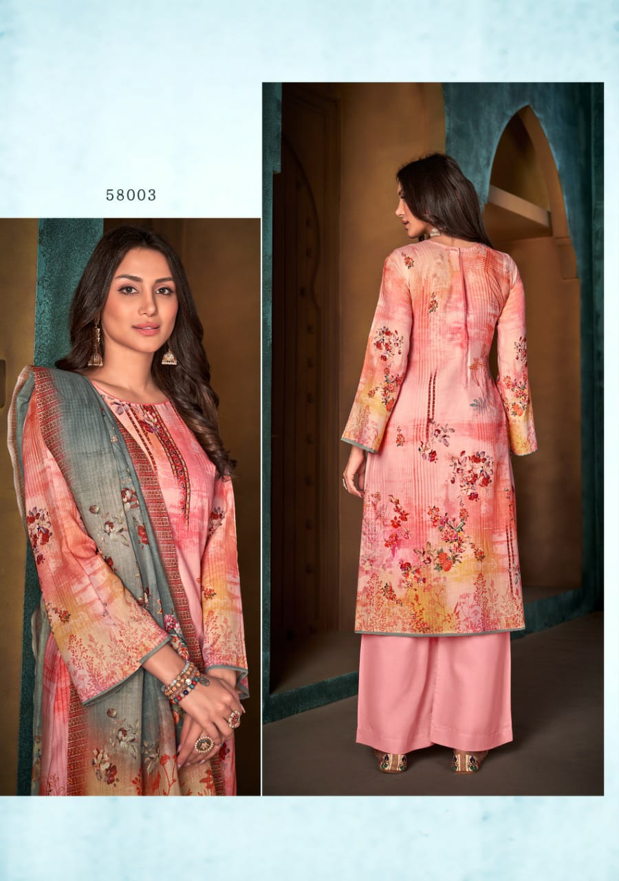 bemitex coral cotton authentic fabric salwar suit catalog