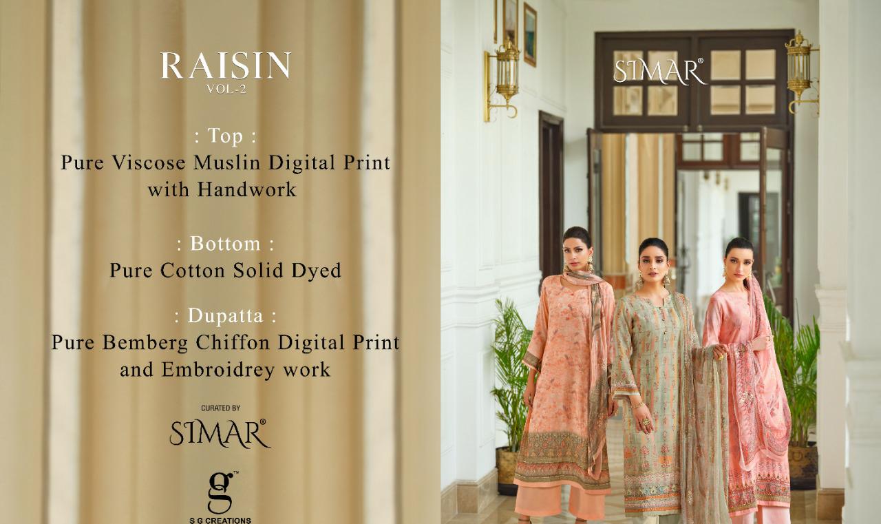 glossy Raisin Vol 2 viscose gorgeous look salwar suit catalog