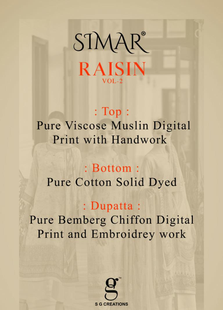 glossy Raisin Vol 2 viscose gorgeous look salwar suit catalog