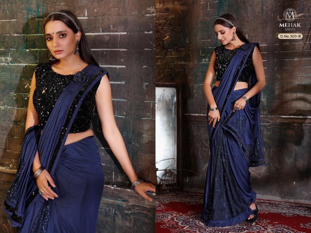 mahek saree mahek saree d no 300 silk lycra attractiv saree catalog