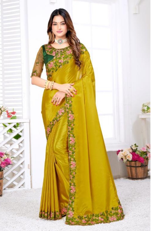 mahek saree malai d no 393 silk regal look saree catalog