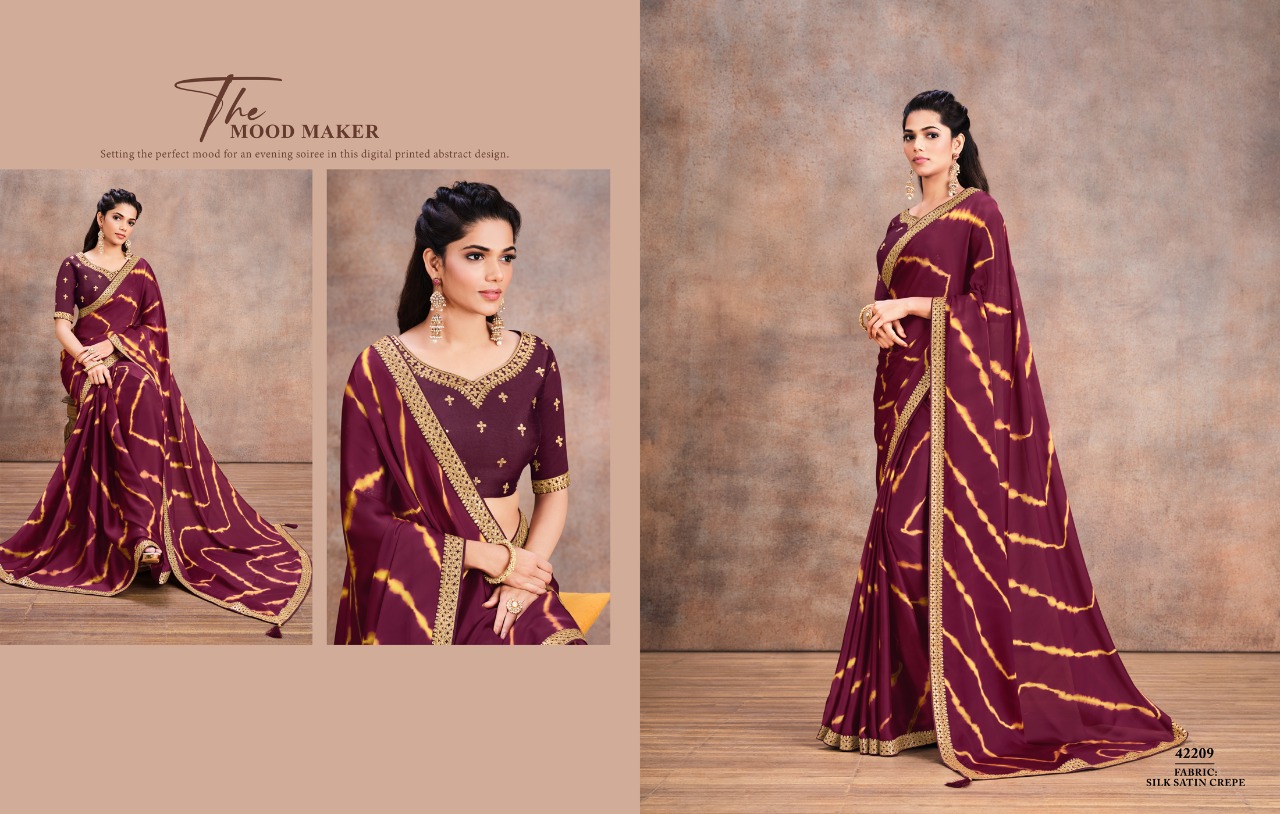 mahotsav norita eleanor 42200 series catchy look saree catalog
