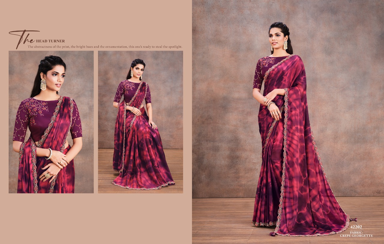 mahotsav norita eleanor 42200 series catchy look saree catalog