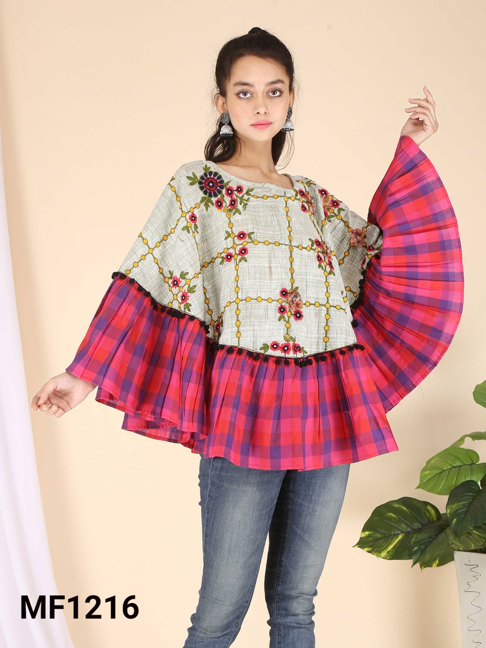 Mesmora fashion rangeela re kahdi new and modern style poncho catalog