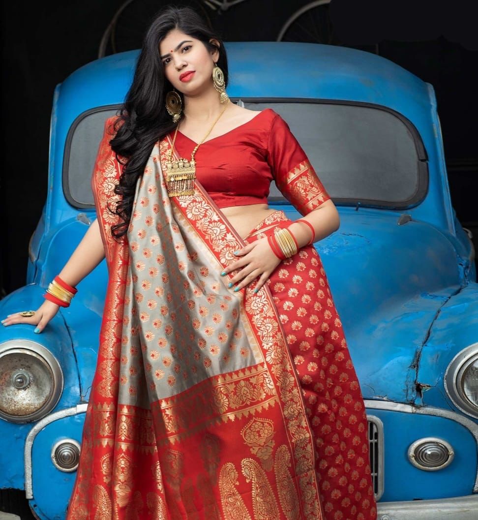 vivera international subhlaxmi 4 silk Classic trendy look saree single