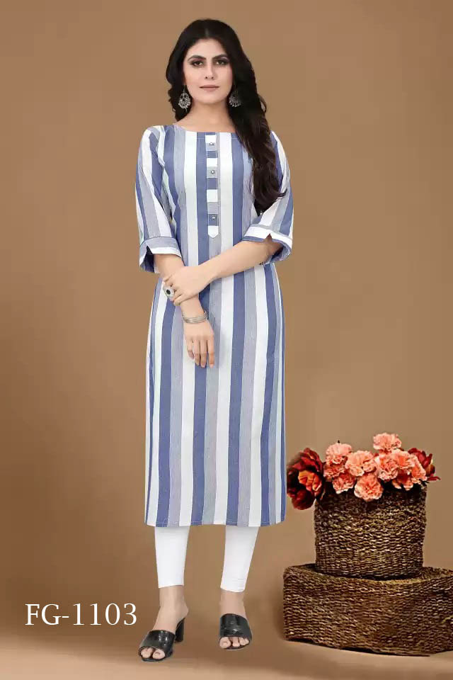 Fashion Galleria krishana vol 15  cotton decent look kurti catalog