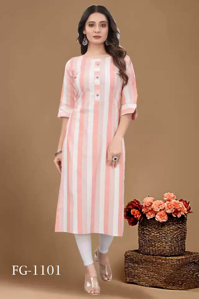 Fashion Galleria krishana vol 15  cotton decent look kurti catalog