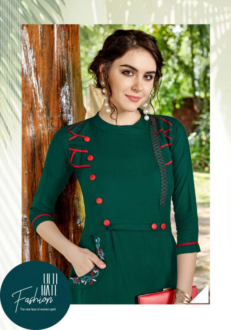 Sawan creation New festival collection of fancy kurtis collection