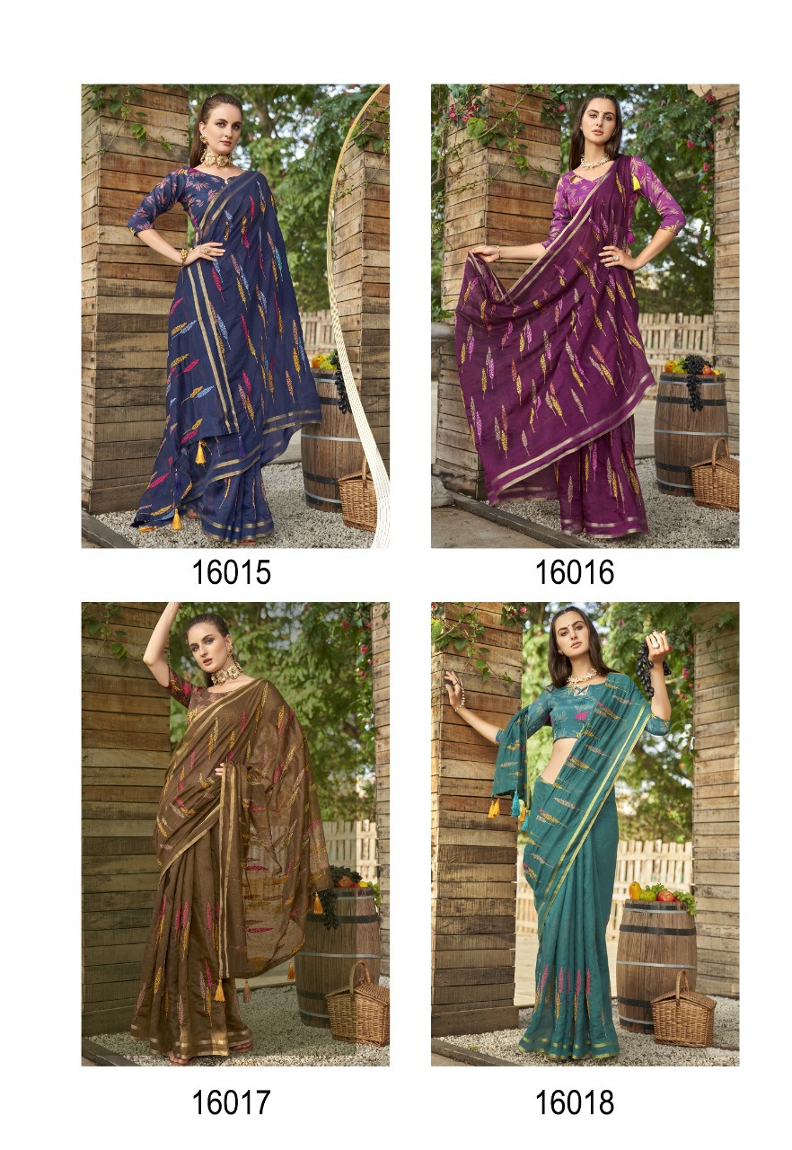 triveni saree navyposhak cotton exclusive print saree catalog