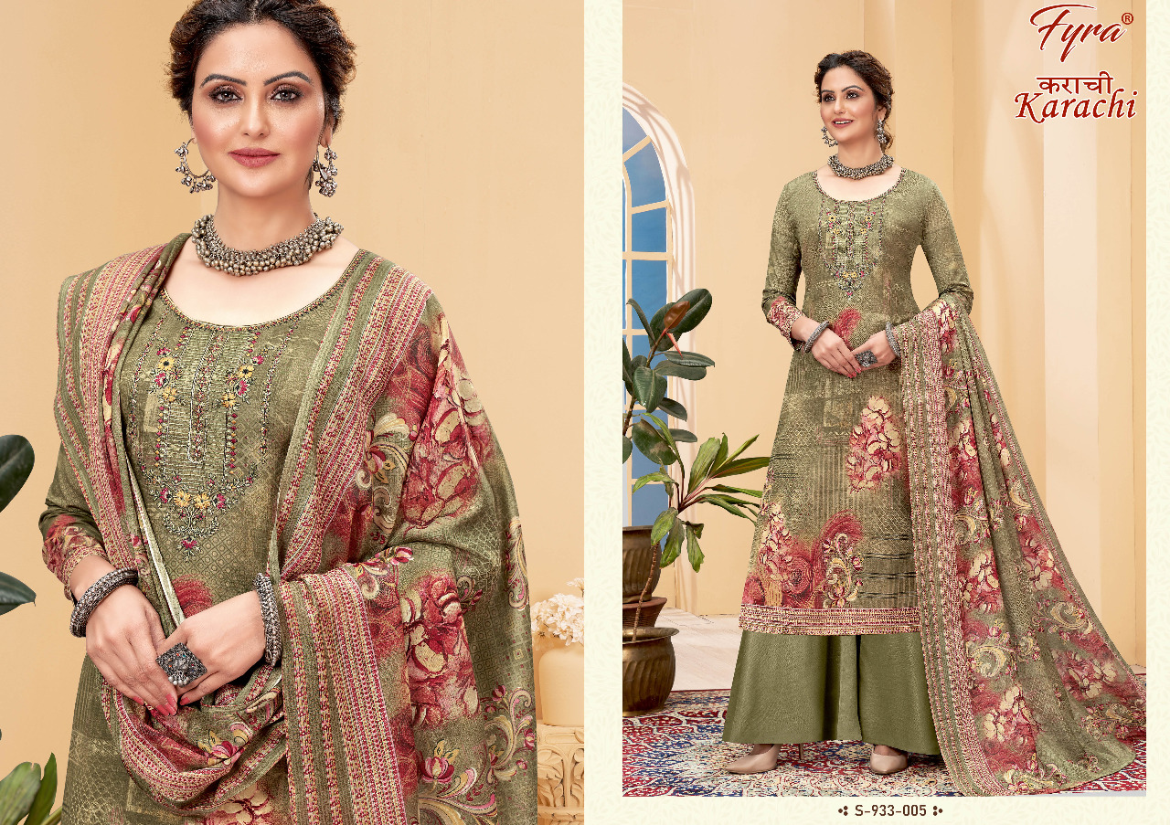 fyra alok suit karachi cotton innovative look salwar suit catalog