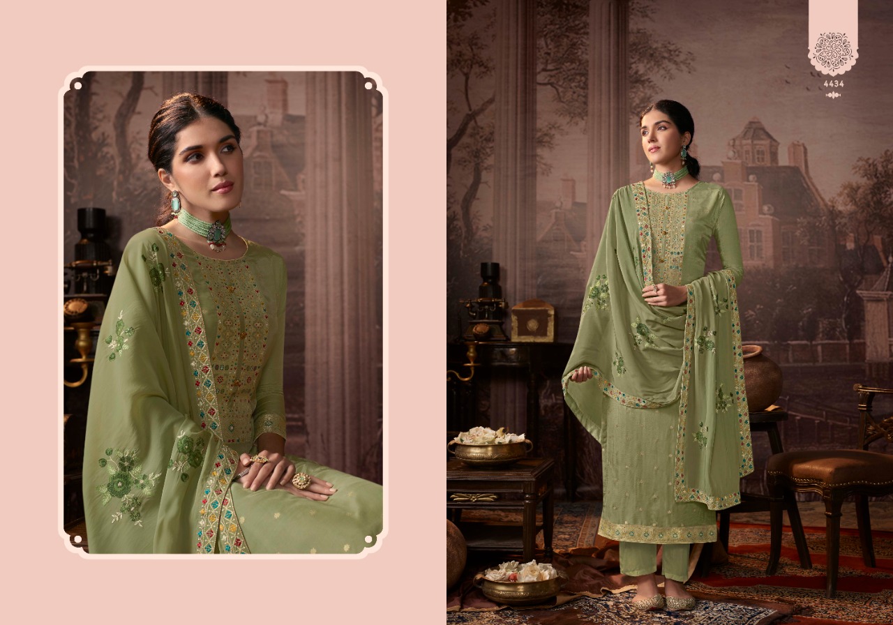 zisa charmy falak silk gorgeous look salwar suit catalog