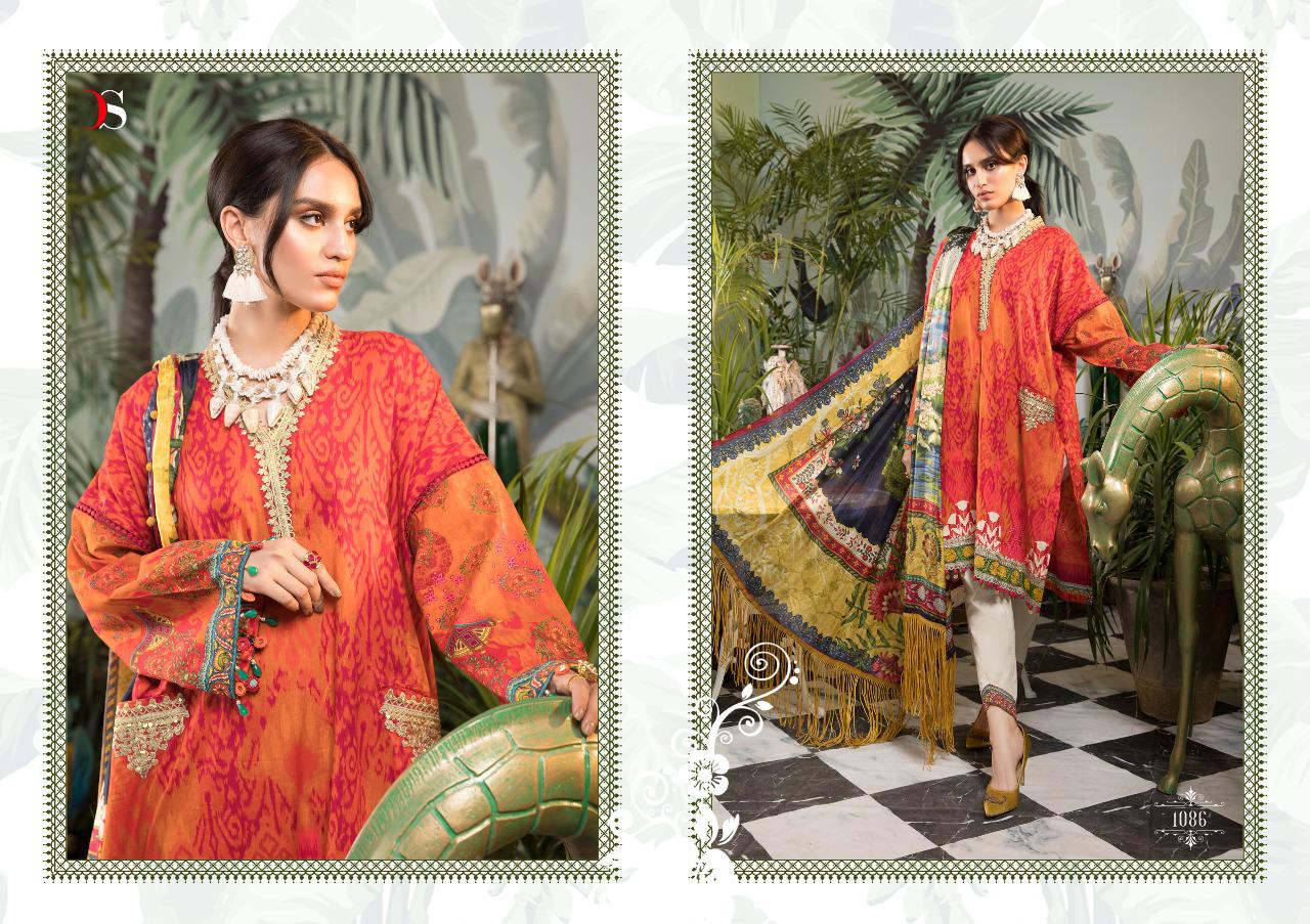 deepsy suits maria b mprint pashmina elegant salwar suit catalog