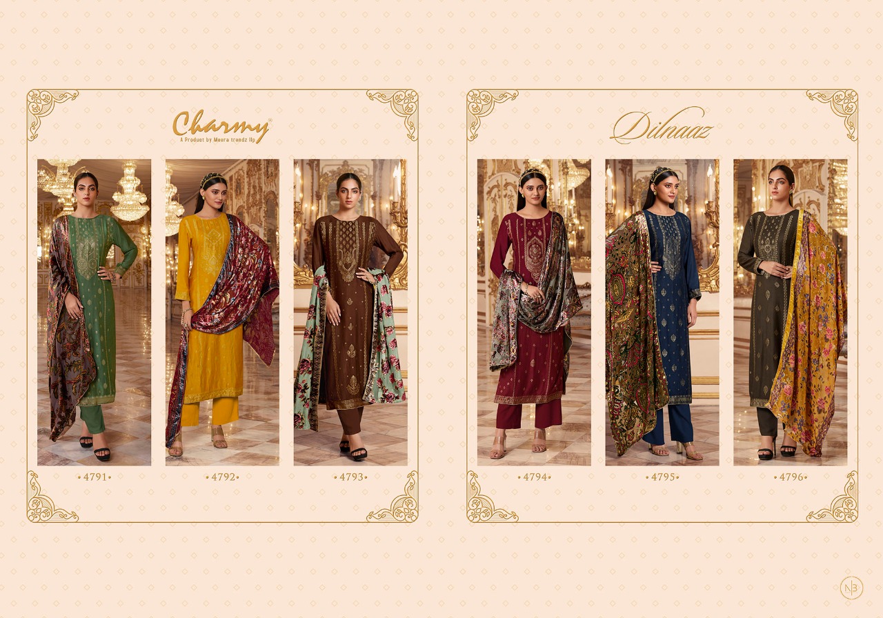 meera trendz zisa charmy pashmina asstonishing salwar suit catalog