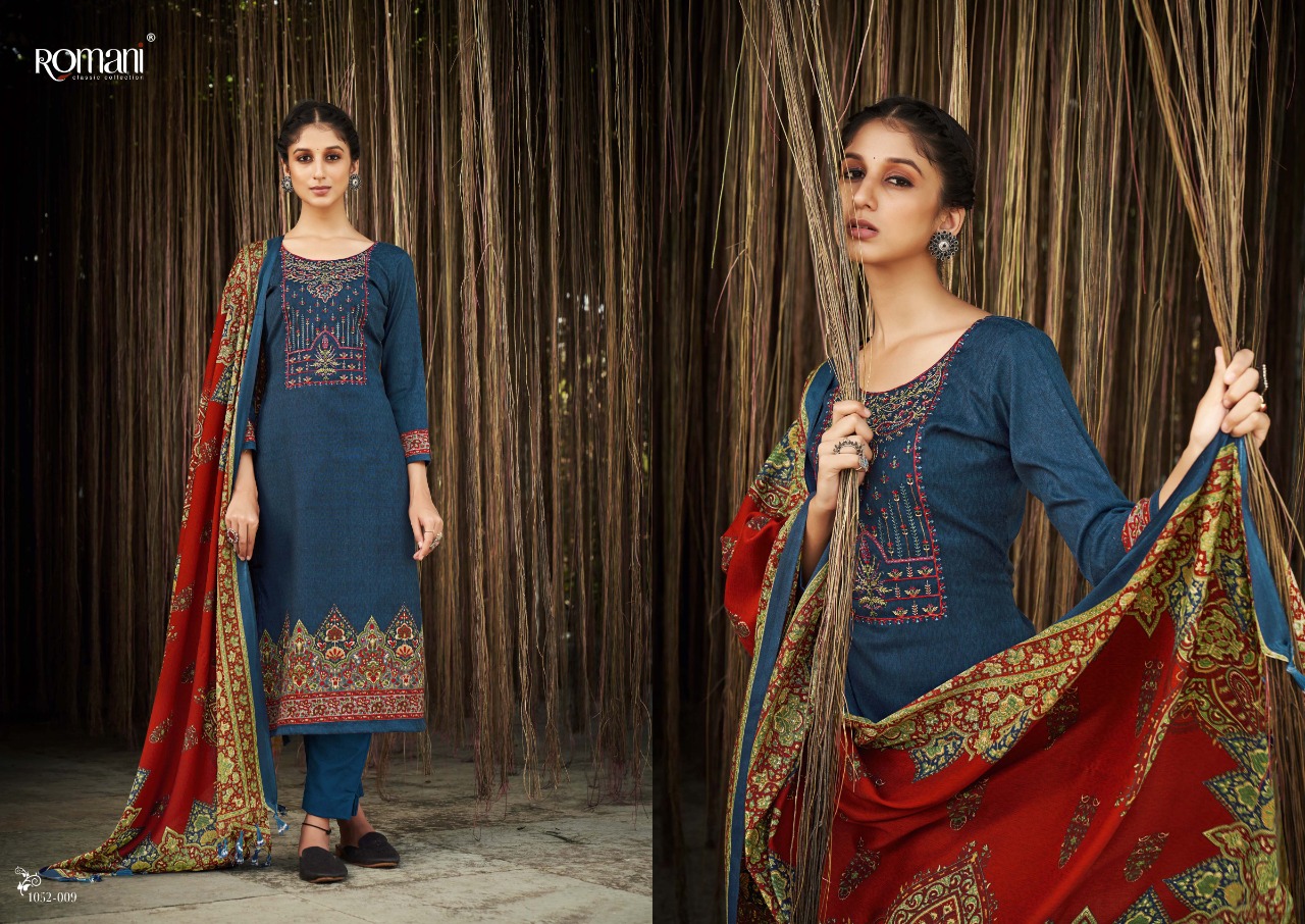 romani gulmarg pashmina gorgeous look salwar suit catalog