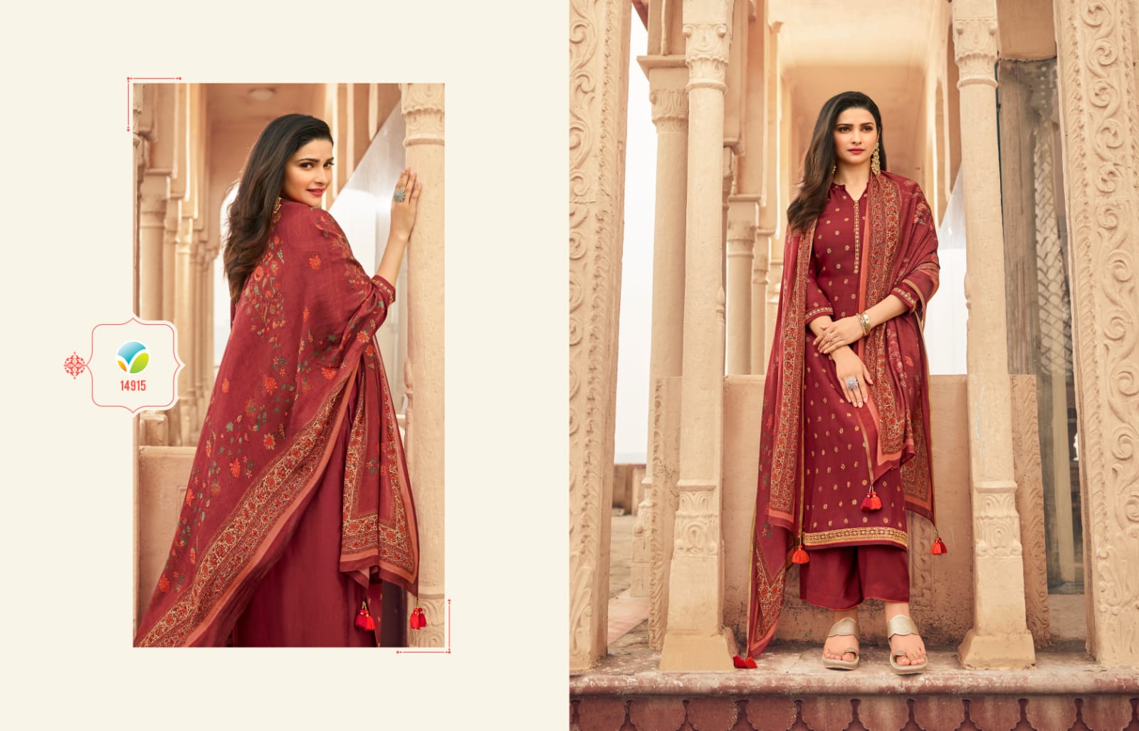 vinay fashion kaseesh paradise Viscose jacquard regal look salwar suit catalog