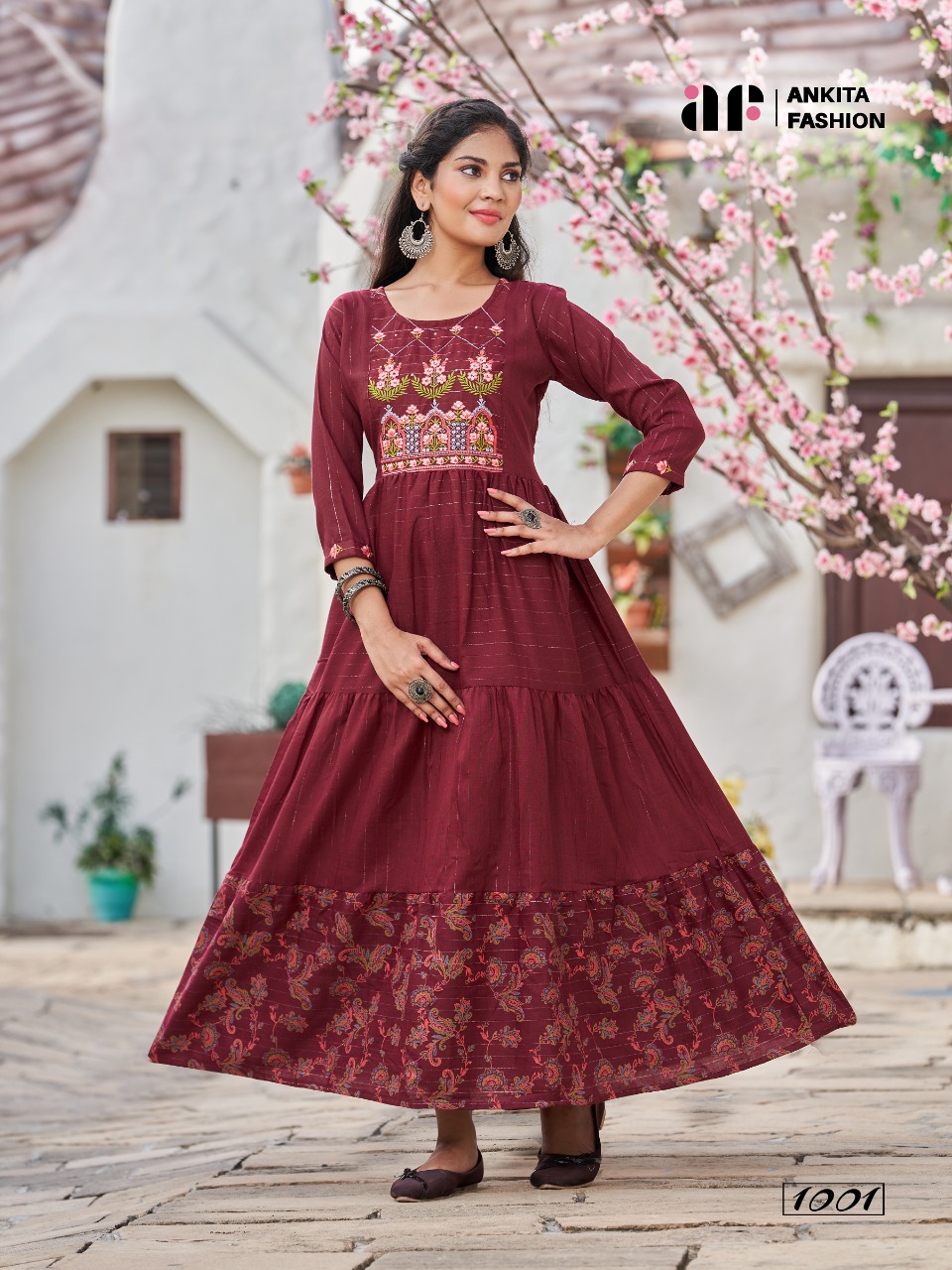 ankita fashion weekend cotton gorgeous look kurti catalog