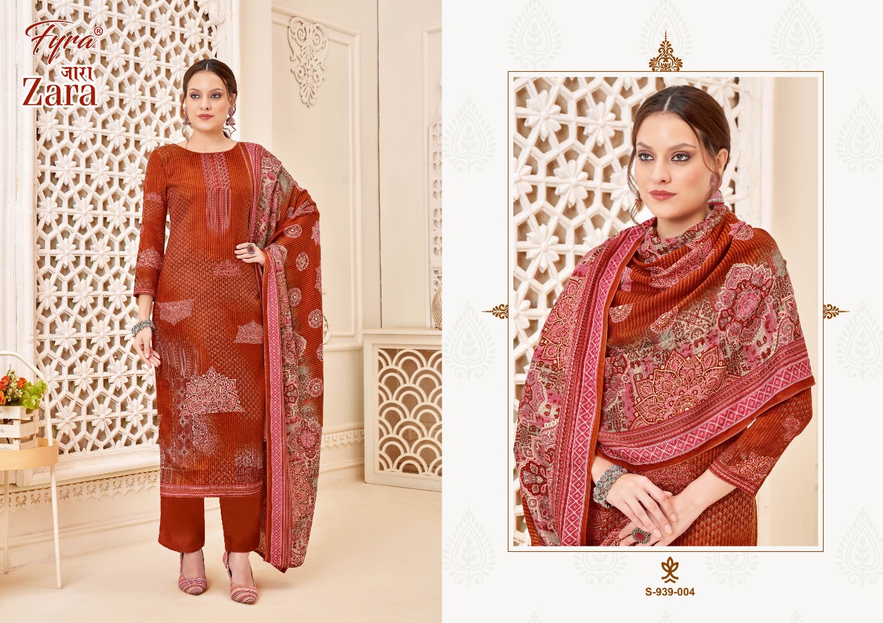 fyra alok suit zara pashmina exclusive print salwar suit catalog