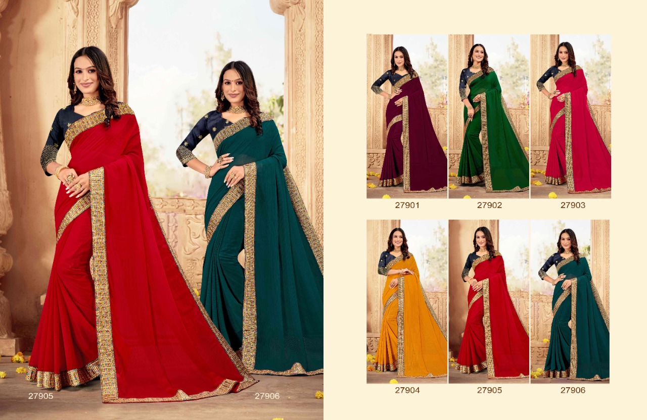 saroj saree tittli Zomato Fabric exclusive print saree catalog