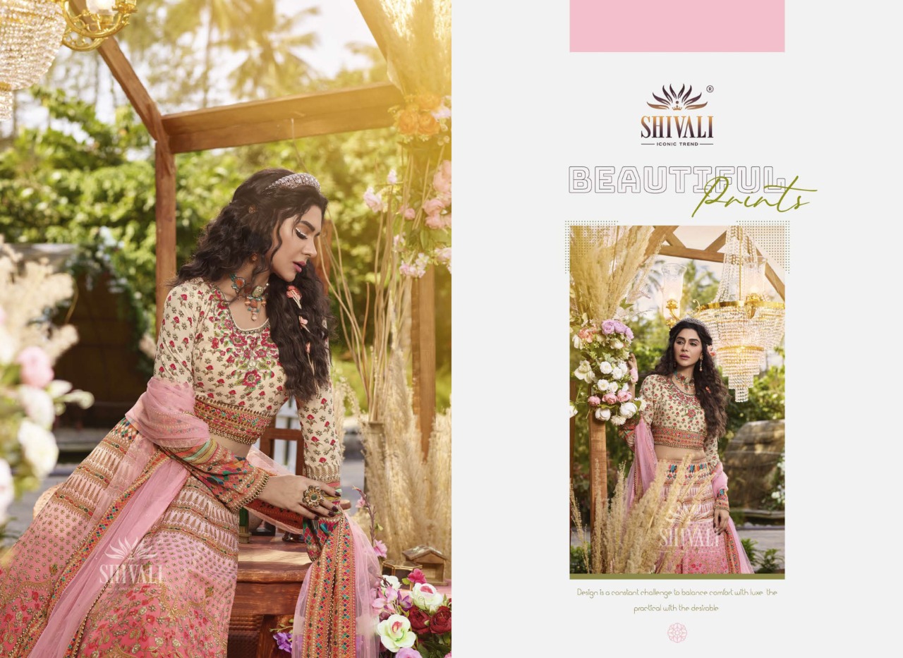 shivali triple dhamaka 3 0 fancy Wedding look lehngha catalog