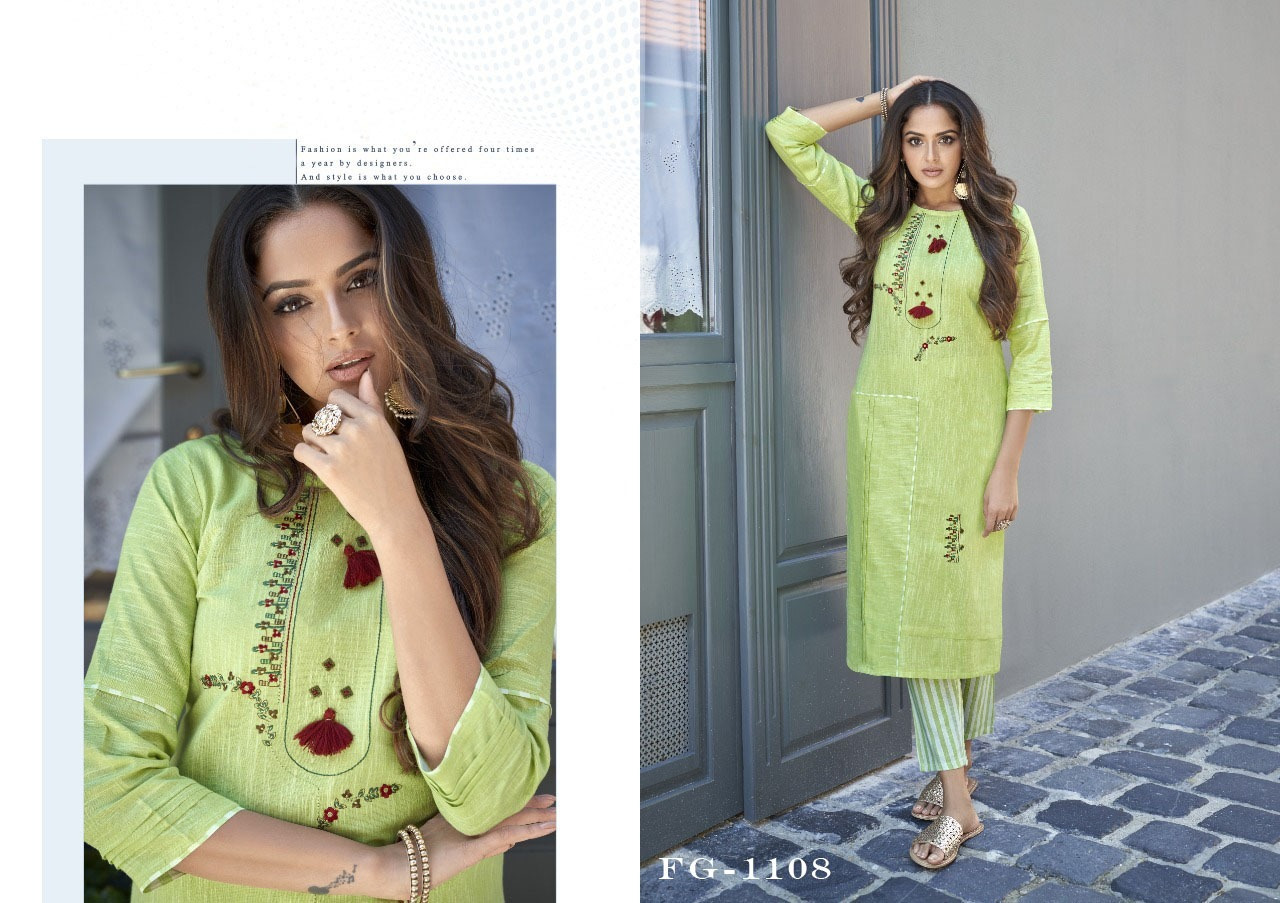 fashion galleria krisha vol 14 khadi cotton innovative satyle kurti  catalog