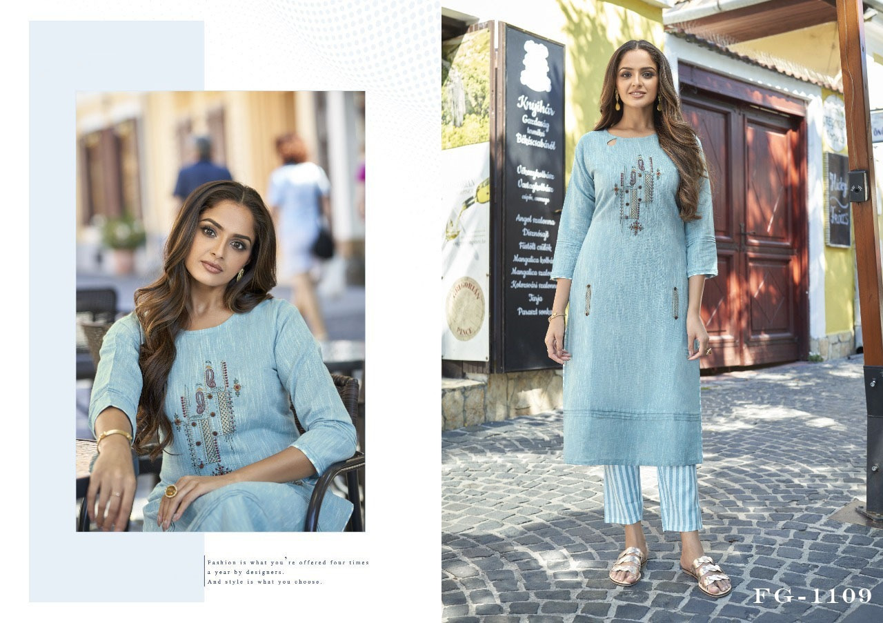 fashion galleria krisha vol 14 khadi cotton innovative satyle kurti  catalog