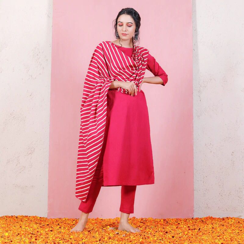 ladyview ro series cotton new and modern style top bottom and dupatta catalog