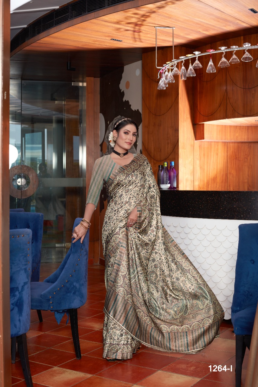 shri rana creation pashmina pashmina silk elegant look saree catalog